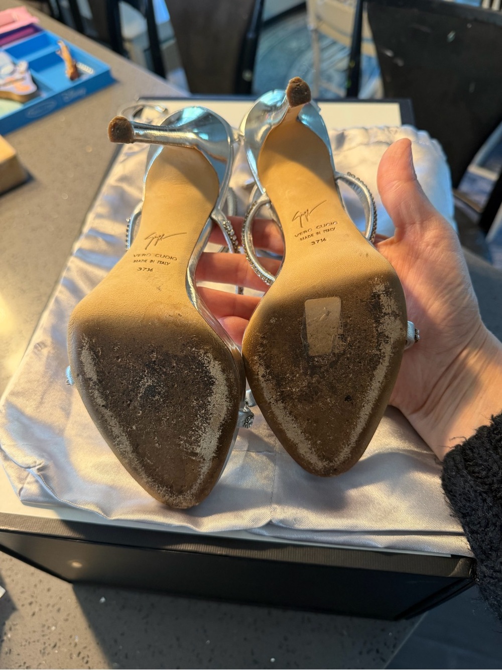 Giuseppe Zanotti Rhinestone Heels - Picture 4 of 5